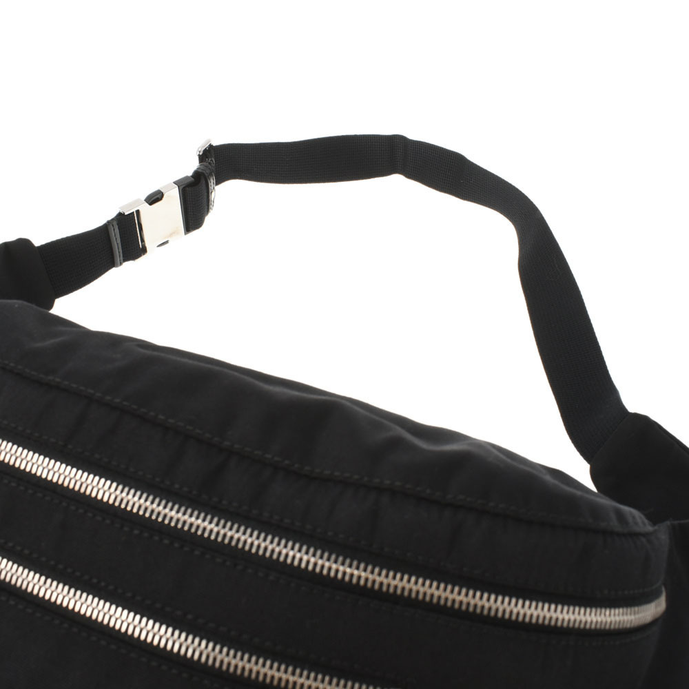 Gucci Body Bag Black Zipper Canvas Shoulder - Picture 15 of 16